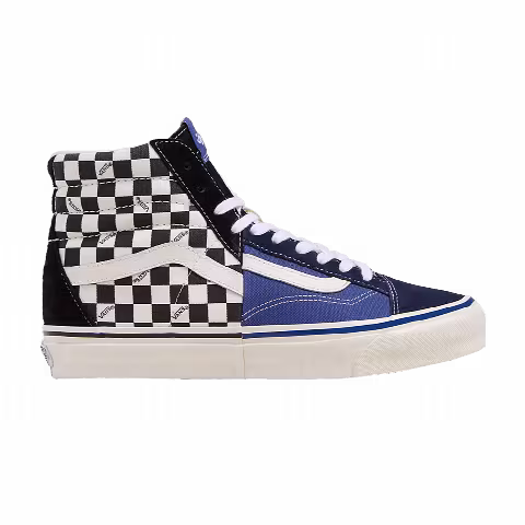 Vans Premium Clash the Wall 'Checkerboard - Black Blue'