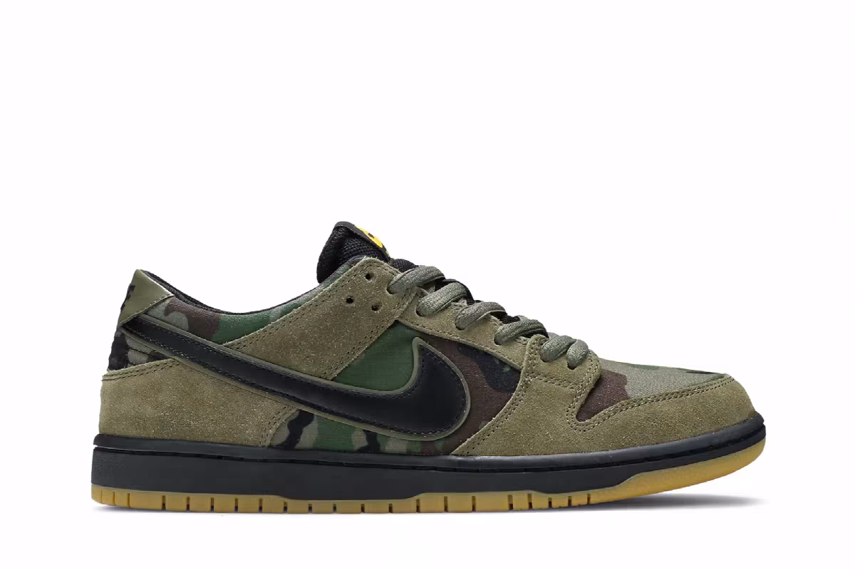 Nike Zoom Dunk Low Pro SB Camo, view 2
