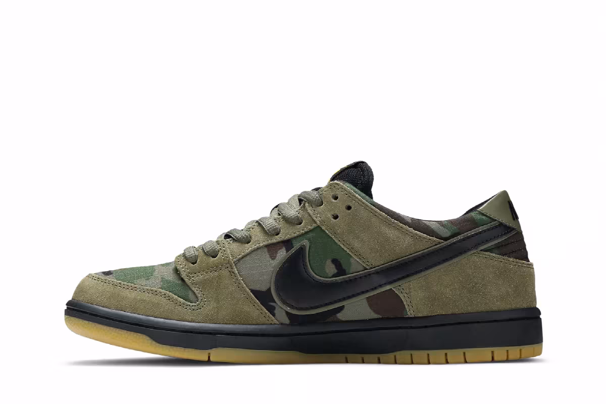 Nike Zoom Dunk Low Pro SB Camo, view 4