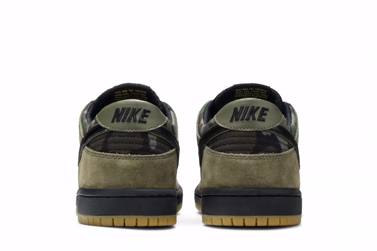 Nike Zoom Dunk Low Pro SB Camo, view 7