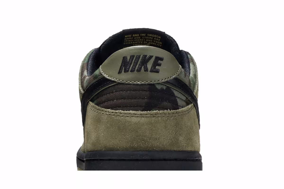 Nike Zoom Dunk Low Pro SB Camo, view 8