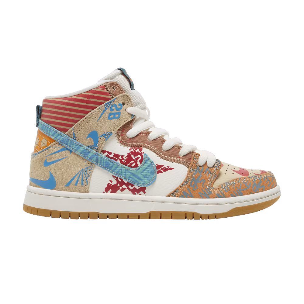 Thomas Campbell x Nike SB Dunk High What The