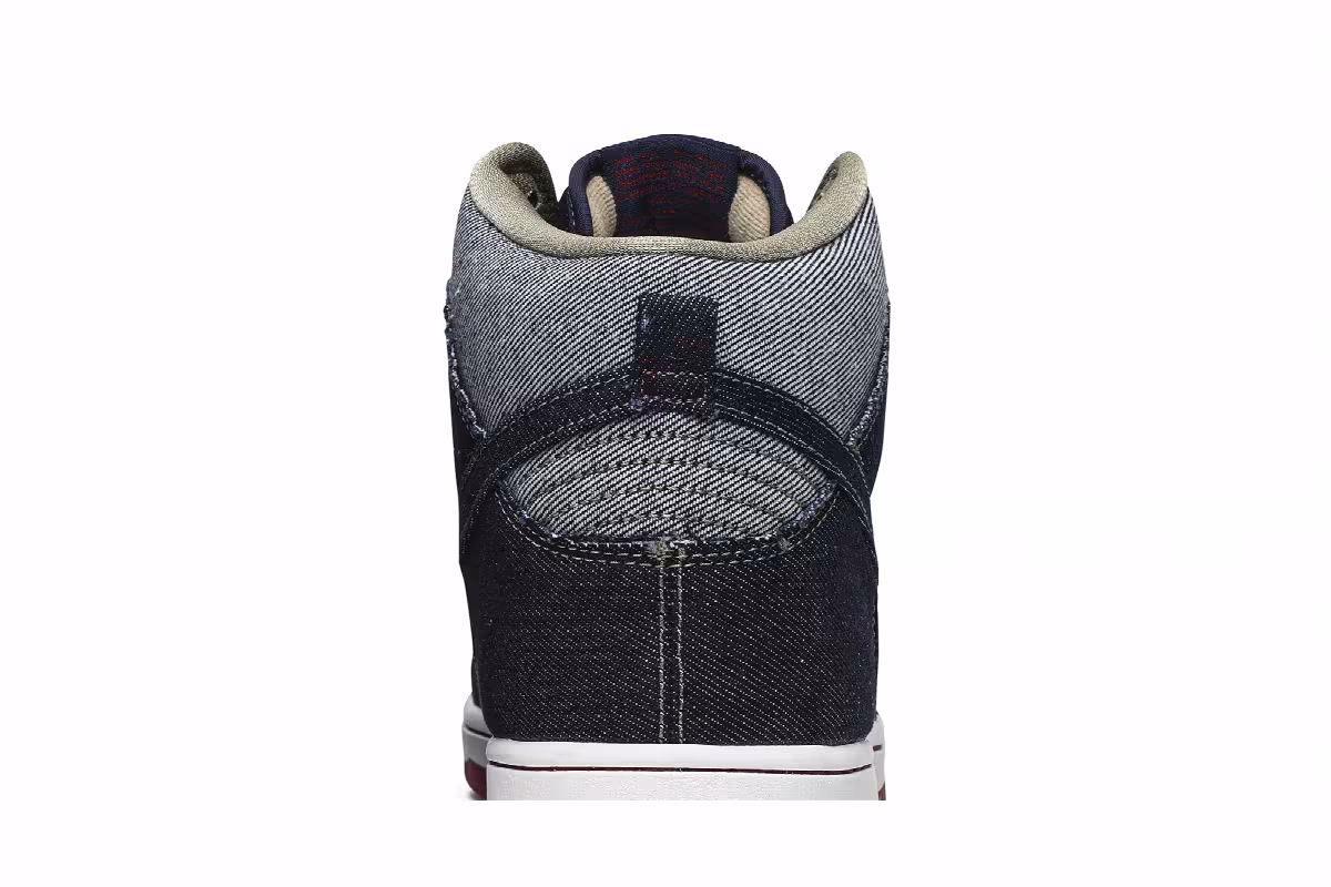 Reese Forbes x Nike SB Dunk High Denim, view 8