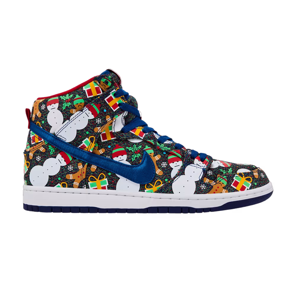 Concepts x Nike SB Dunk Pro High Ugly Christmas Sweater