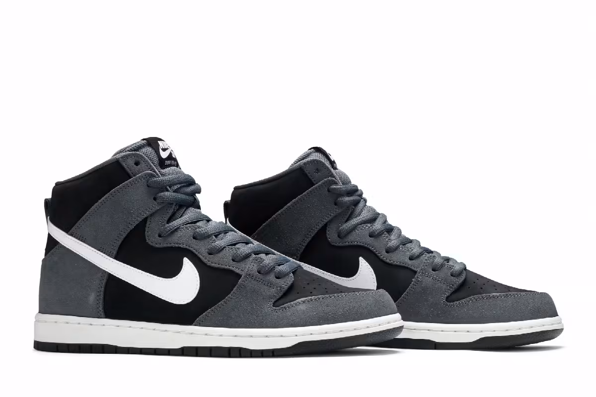 Nike SB Dunk High Pro Dark Grey, view 9