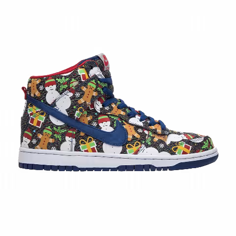Concepts x Nike SB Dunk Pro High GS 'Ugly Christmas Sweater' 2017