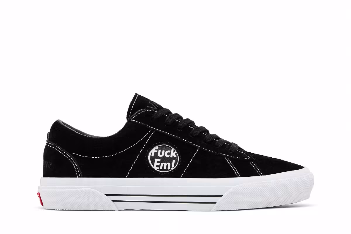 Supreme x Vans Sid Fuck 'Em Pack - Black, view 2