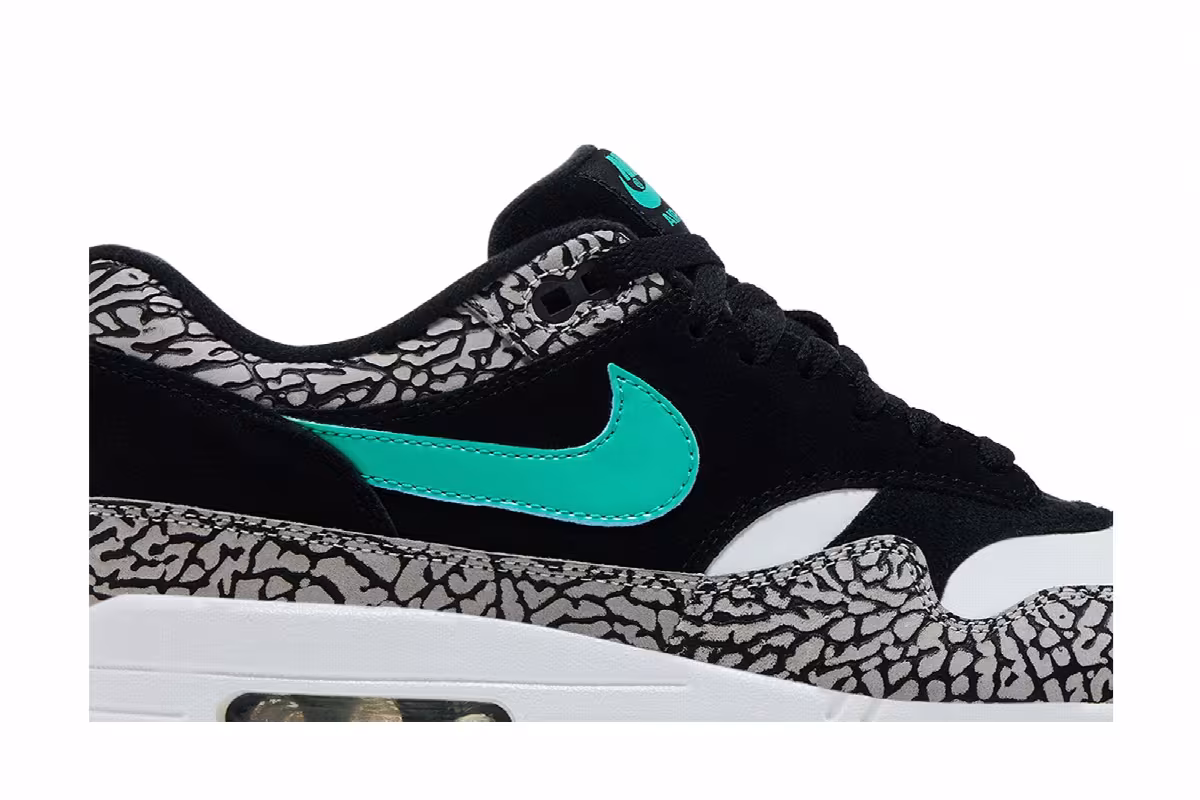 Atmos x Air Jordan x Nike Air Max 1 Elephant, view 3