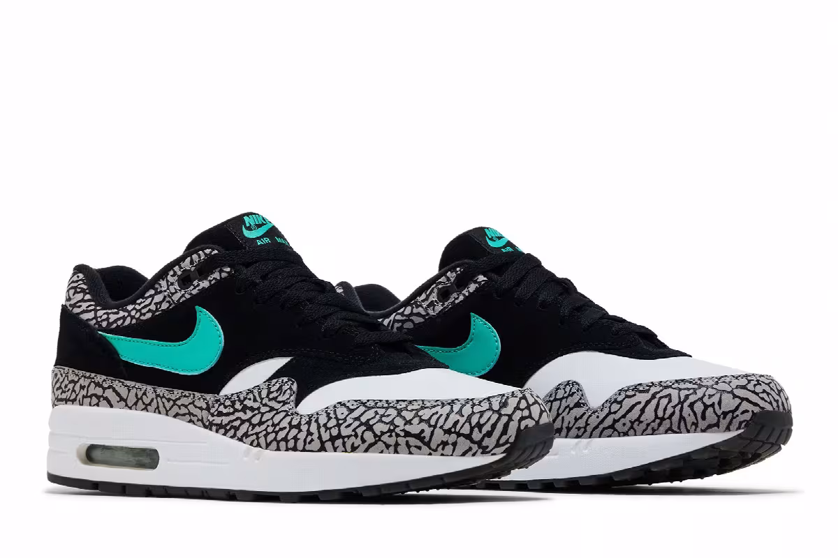 Atmos x Air Jordan x Nike Air Max 1 Elephant, view 9