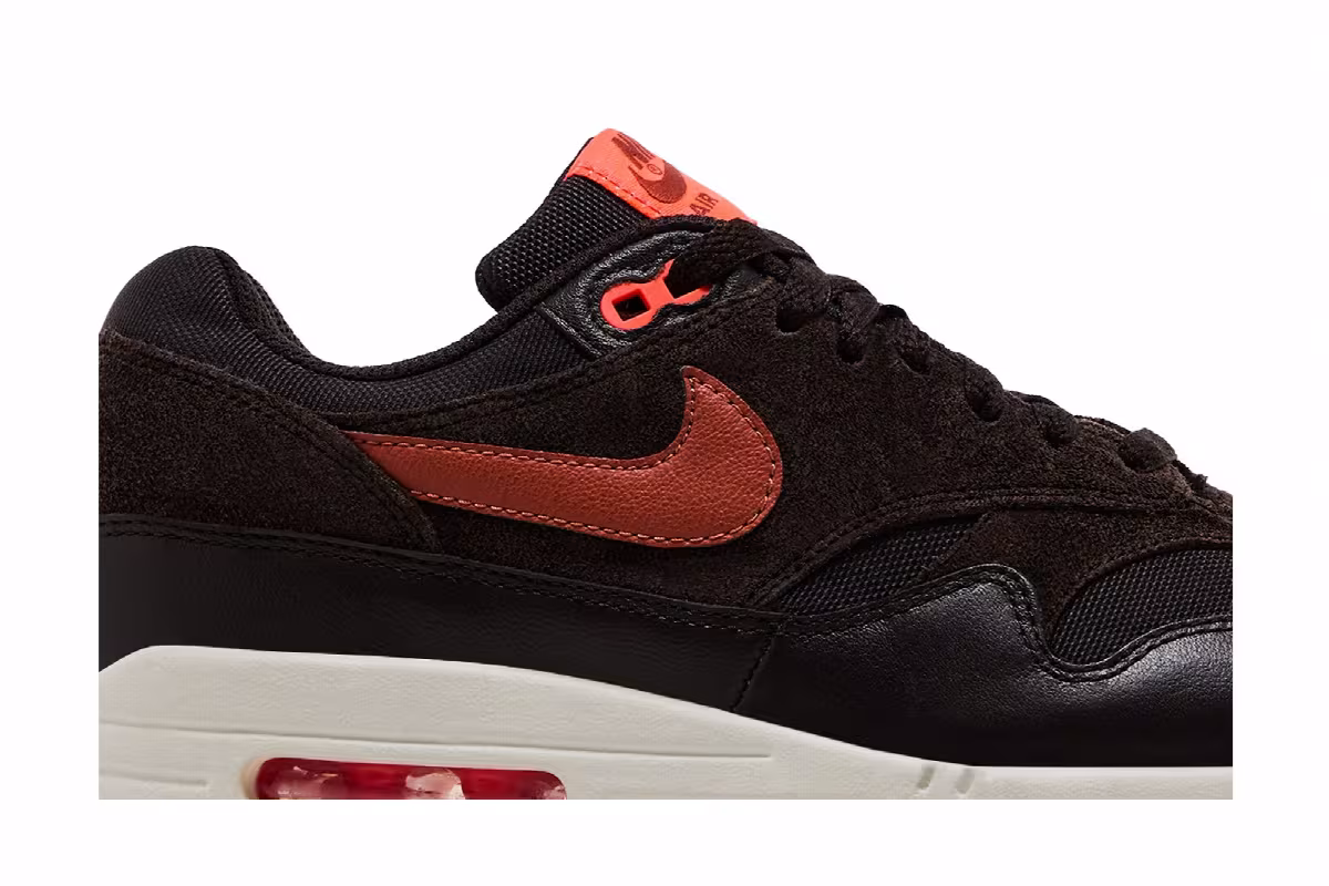 Nike Air Max 1 Premium Velvet Brown, view 3