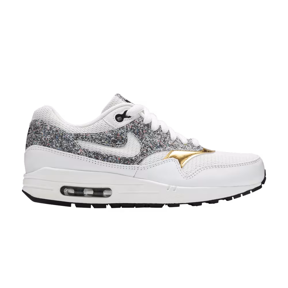 Nike Women's Air Max 1 SE White Multi Gold