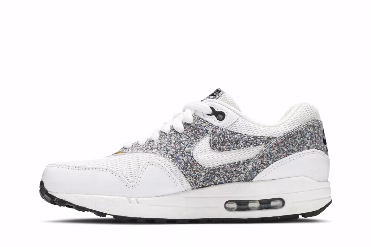 Nike Women's Air Max 1 SE White Multi Gold, view 4