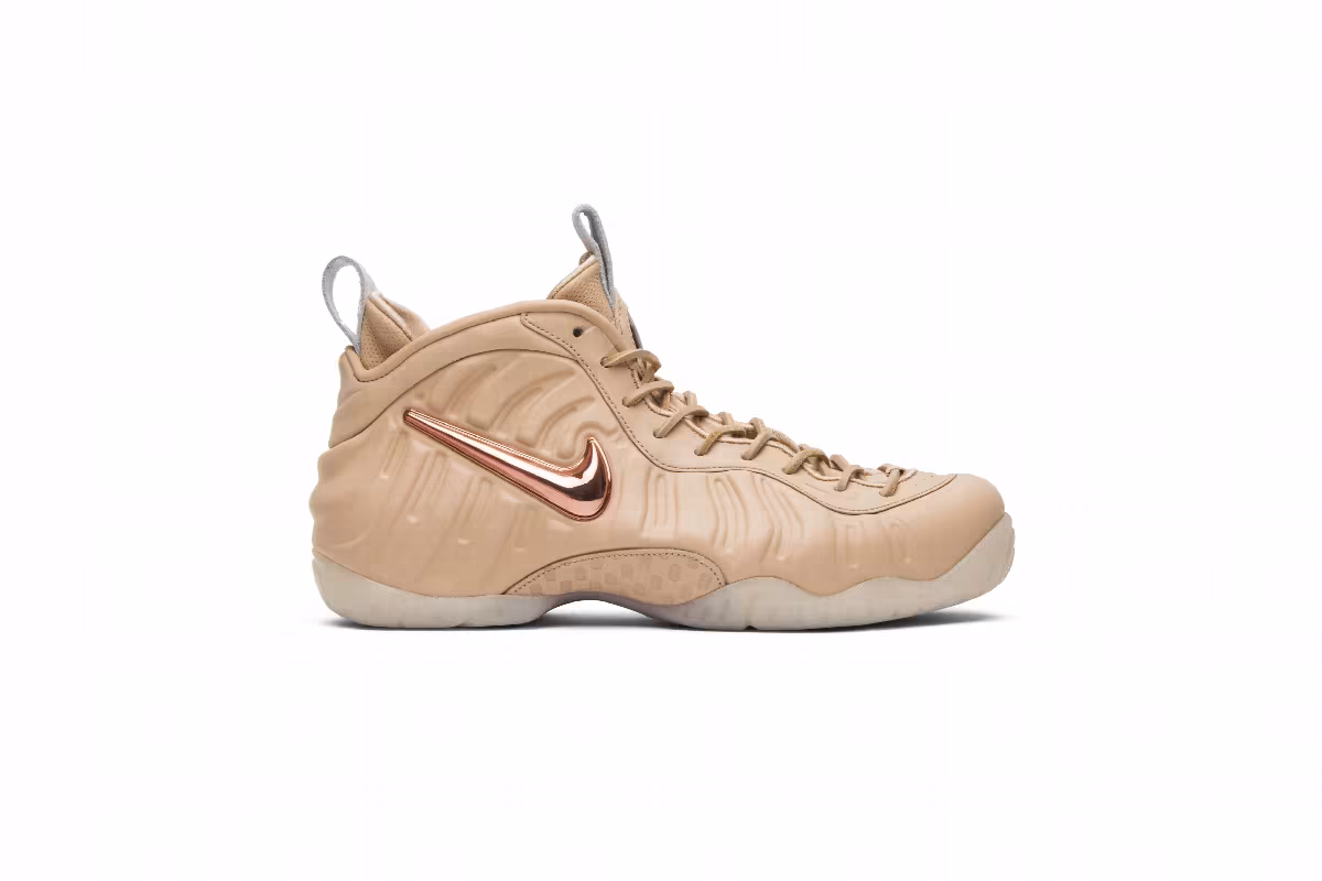 Nike Air Foamposite Pro Premium Vachetta Tan, view 2