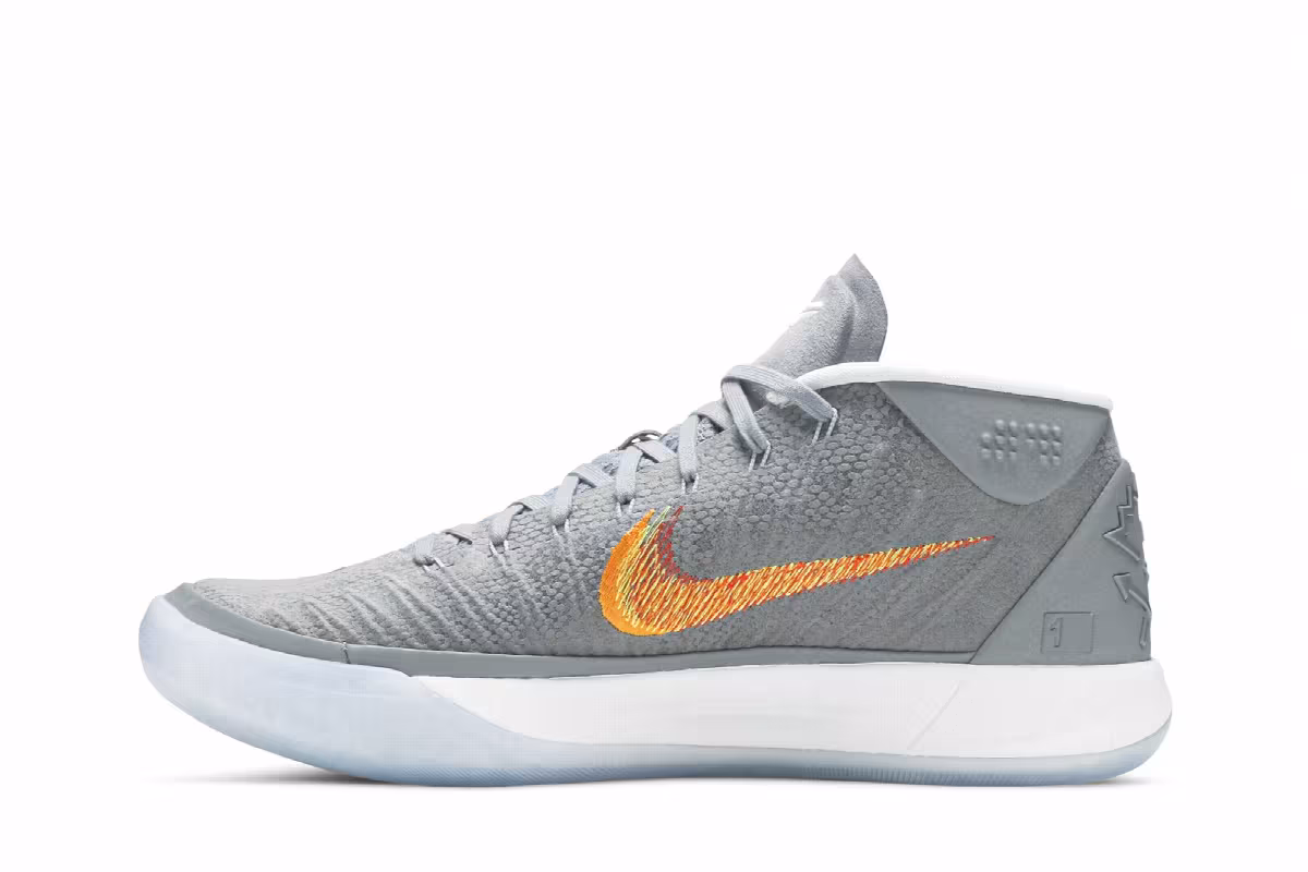 Nike Kobe A.D. Grey Snakeskin, view 4
