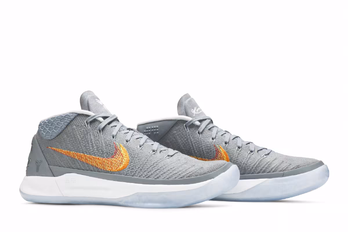 Nike Kobe A.D. Grey Snakeskin, view 9