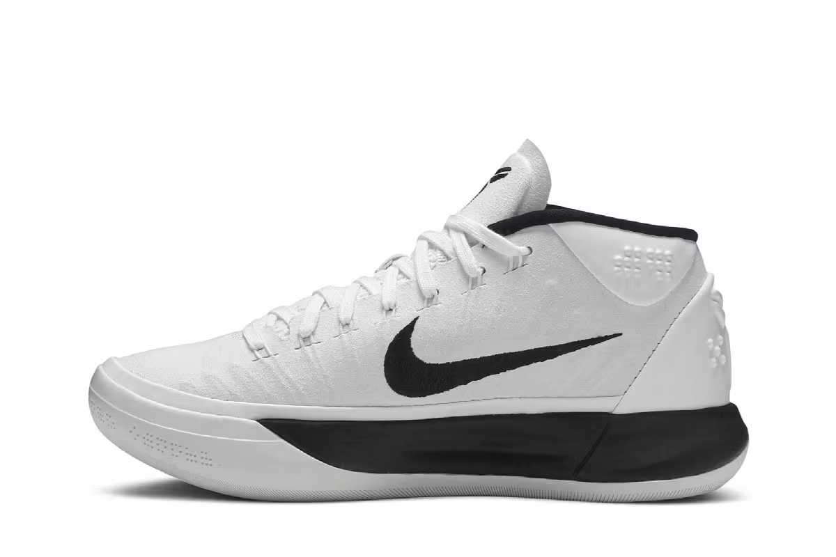 Nike Kobe A.D. Mid White, view 4