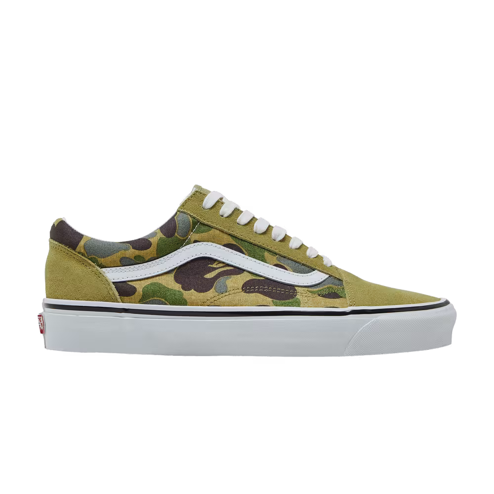 BAPE x Vans Old Skool 36 DX Green Camo