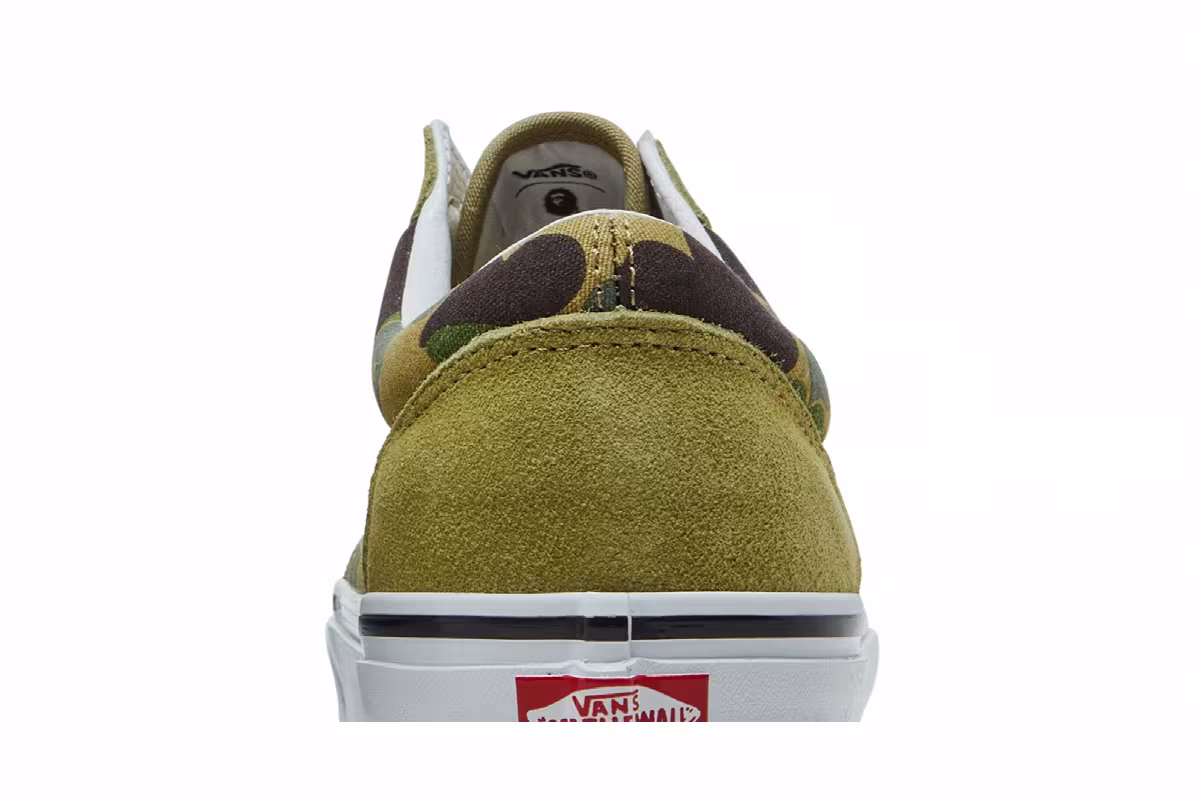 BAPE x Vans Old Skool 36 DX Green Camo, view 8