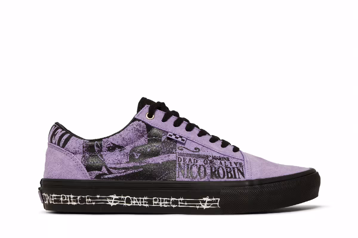 One Piece x Vans Skate Old Skool Nico Robin, view 2