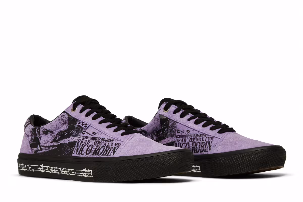 One Piece x Vans Skate Old Skool Nico Robin, view 9
