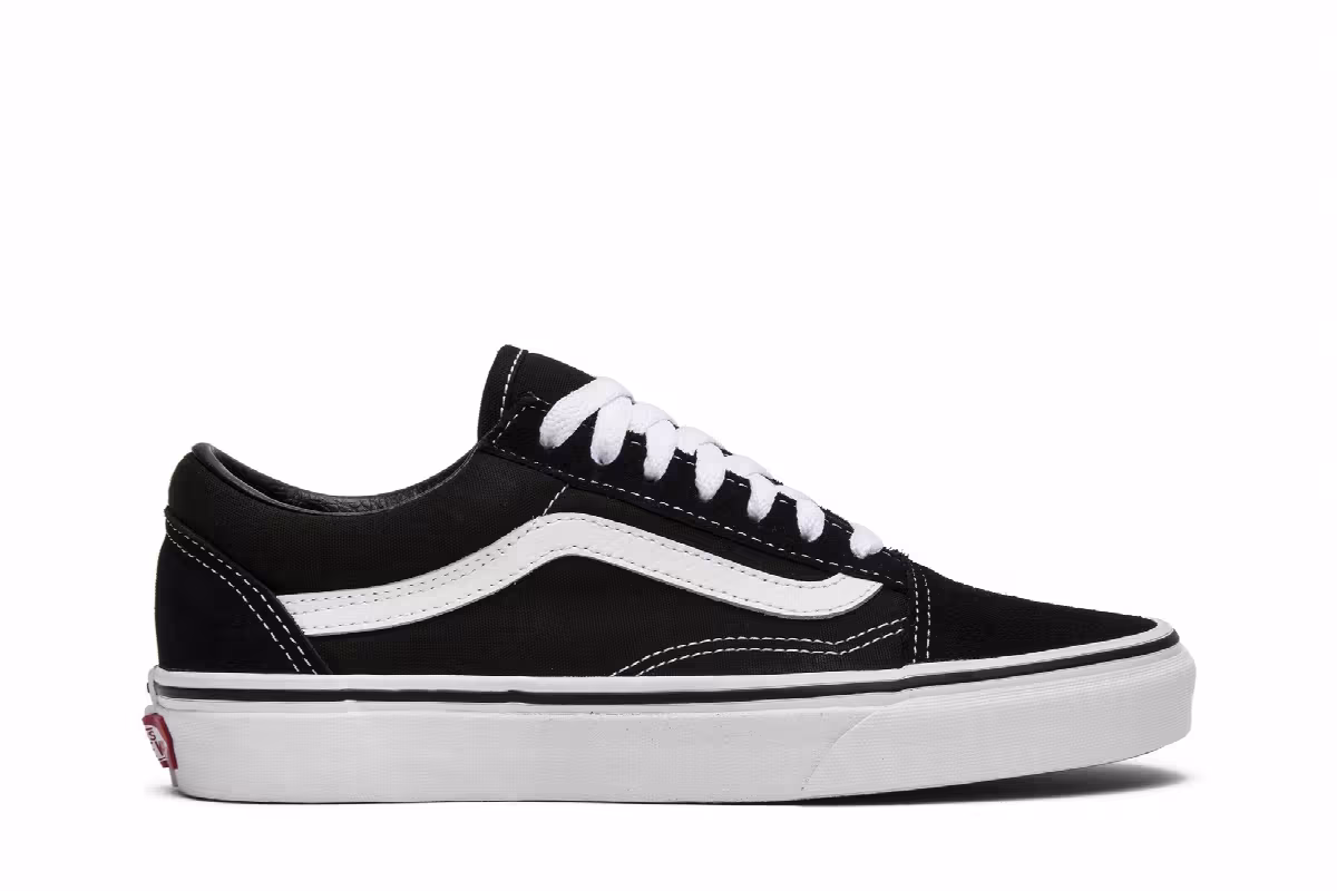 Vans Old Skool Black White, view 2