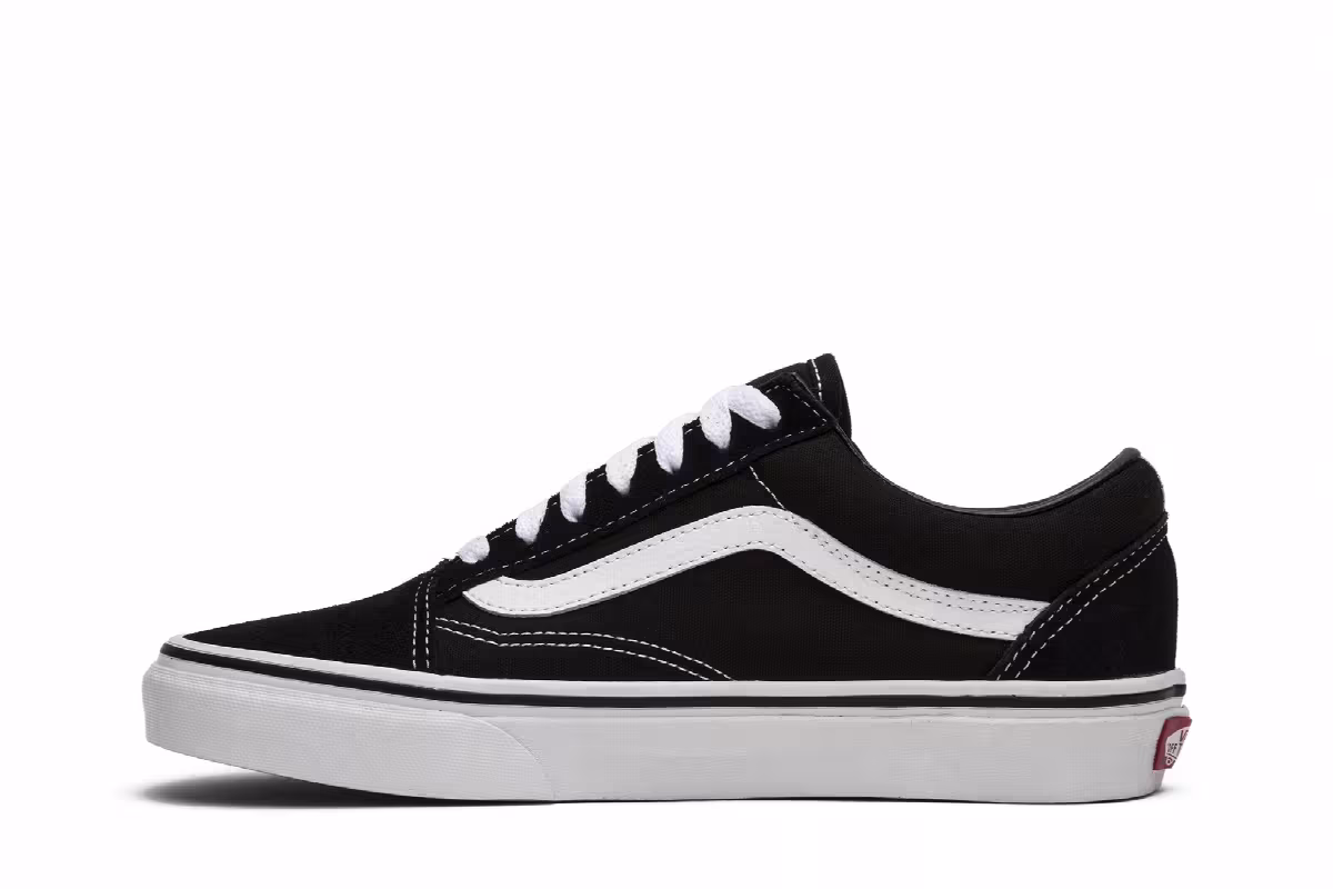 Vans Old Skool Black White, view 4