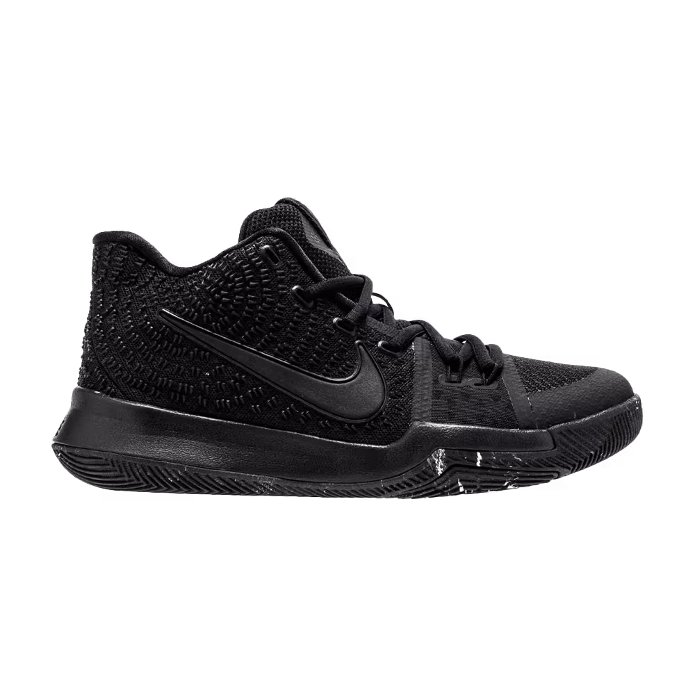 Nike Kyrie 3 GS Triple Black