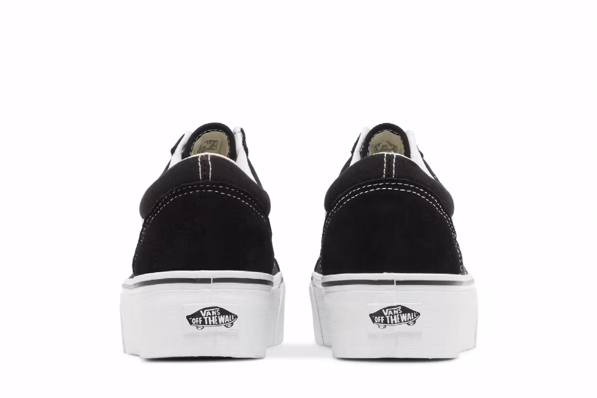 Vans Old Skool Stackform Black White, view 7
