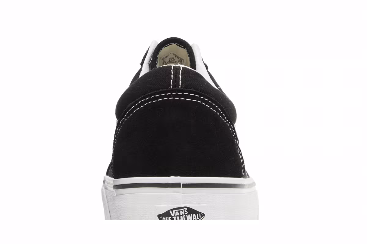 Vans Old Skool Stackform Black White, view 8
