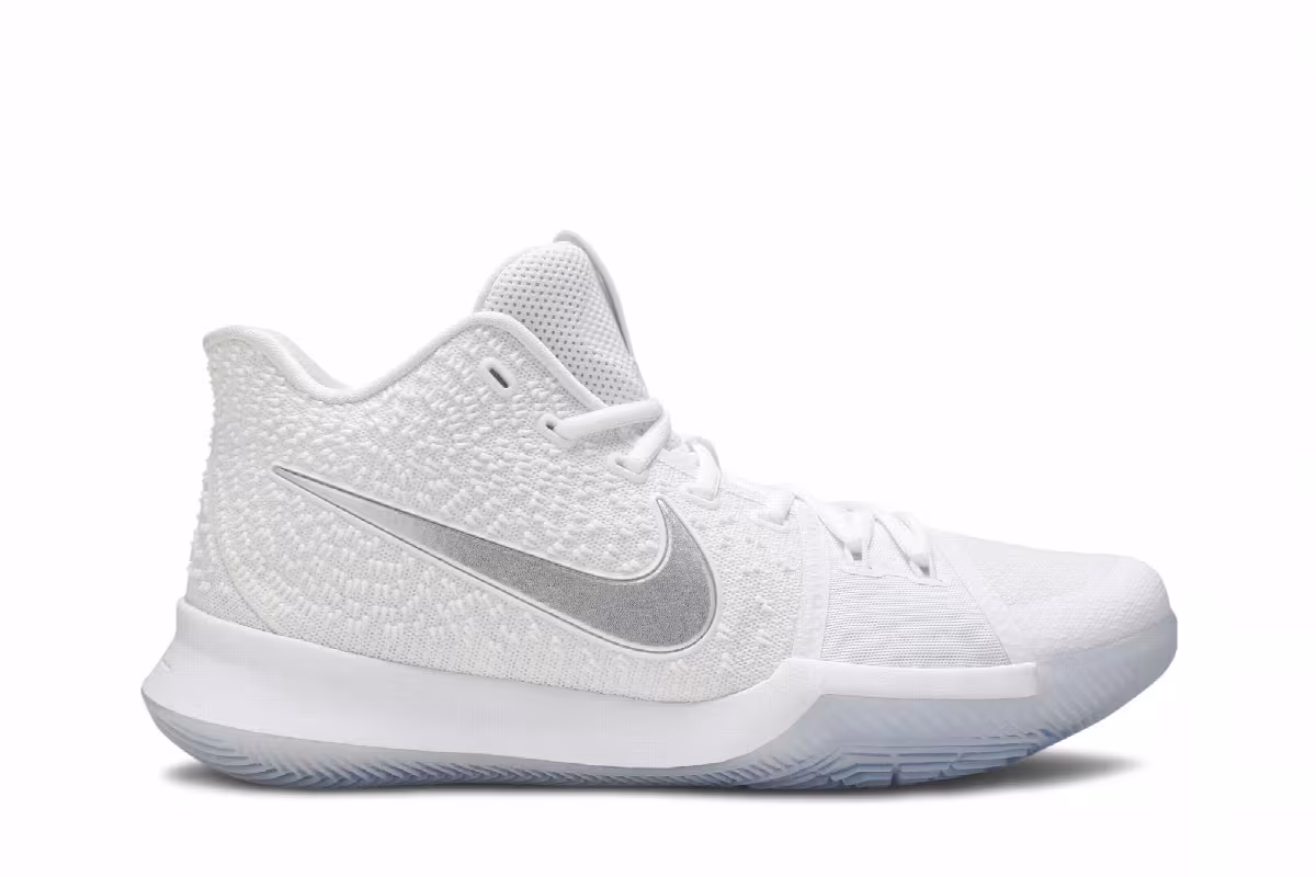 Nike Kyrie 3 White Chrome, view 2