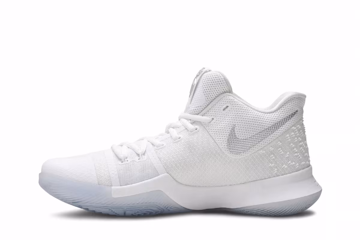 Nike Kyrie 3 White Chrome, view 4
