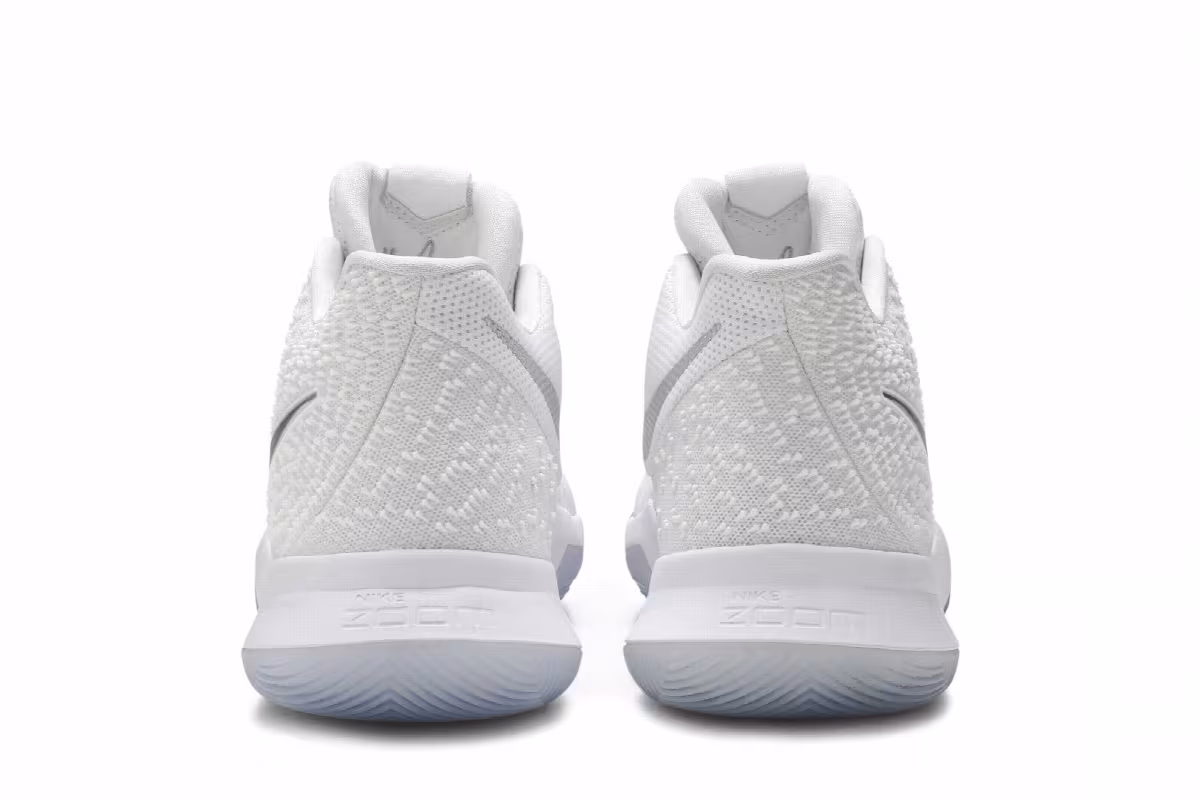 Nike Kyrie 3 White Chrome, view 7