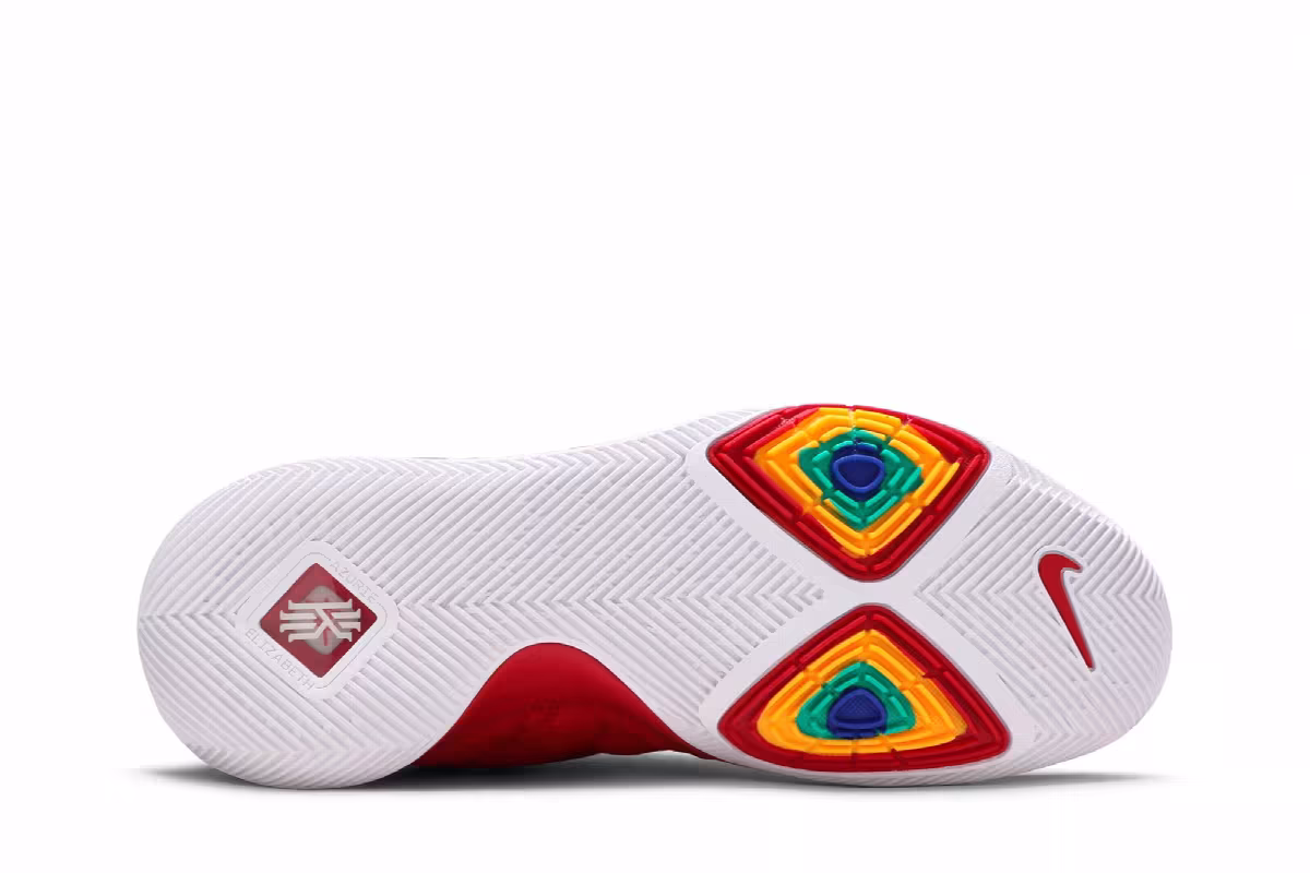 Nike Kyrie 3 University Red, view 5