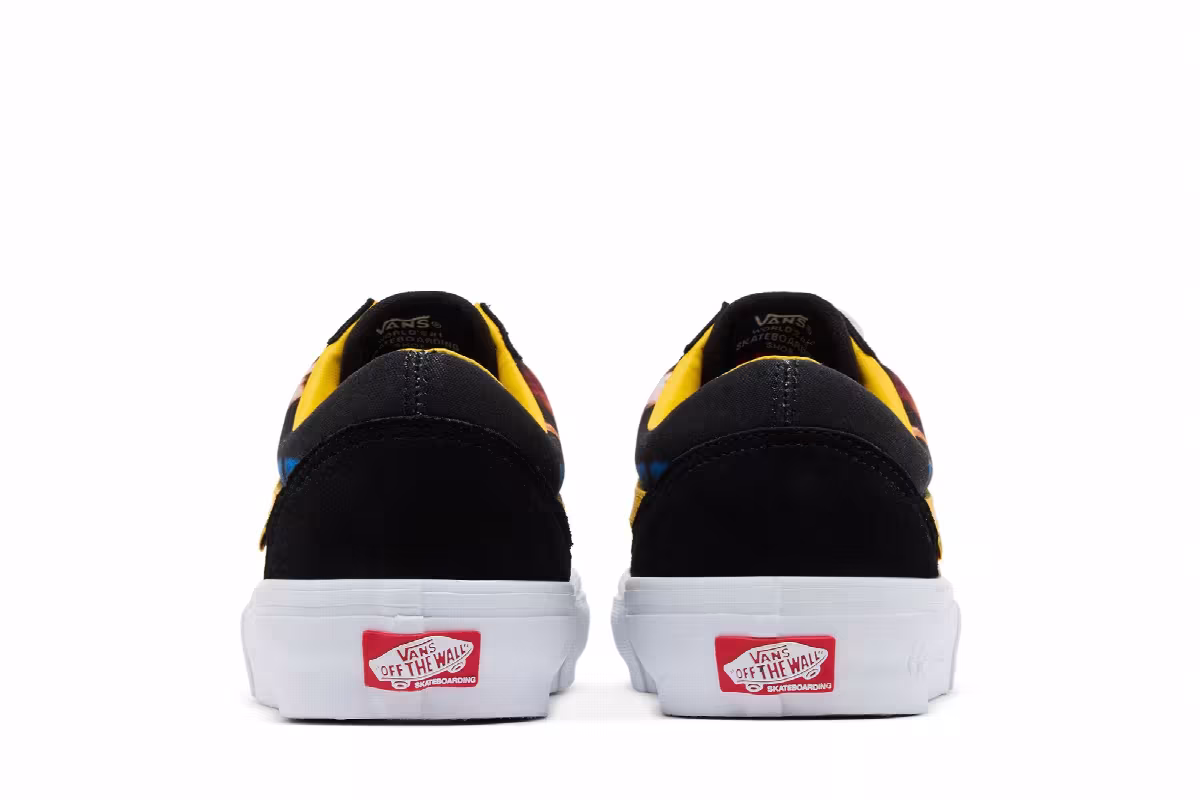 Bruce Lee x Vans Skate Old Skool Black Yellow, view 7