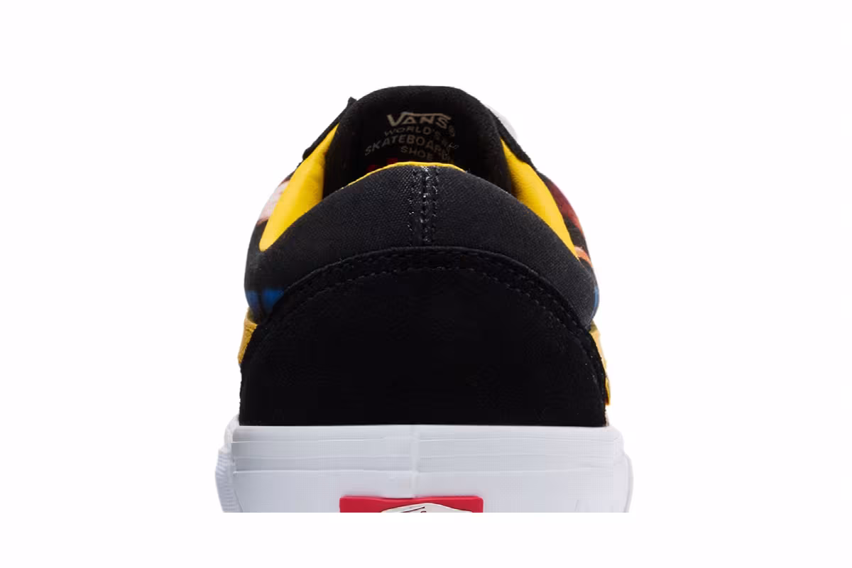 Bruce Lee x Vans Skate Old Skool Black Yellow, view 8