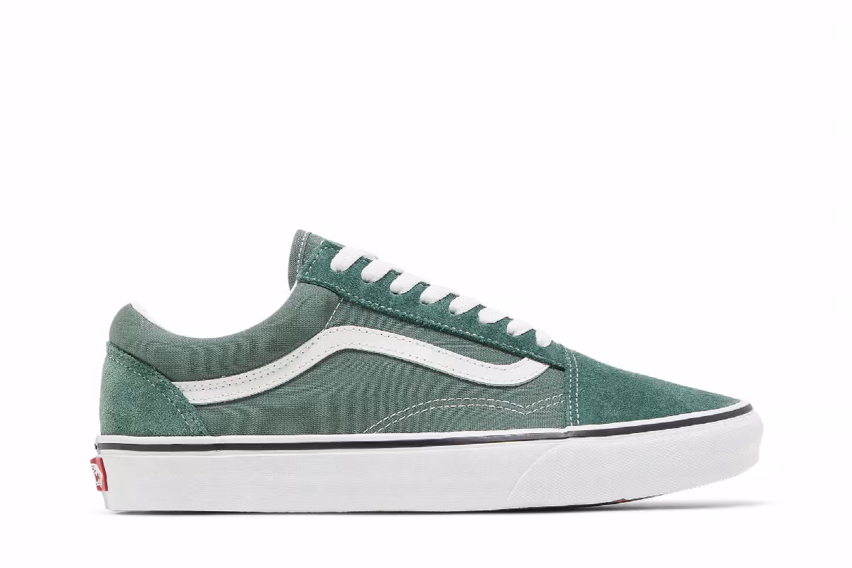 Vans Old Skool Color Theory - Duck Green, view 2