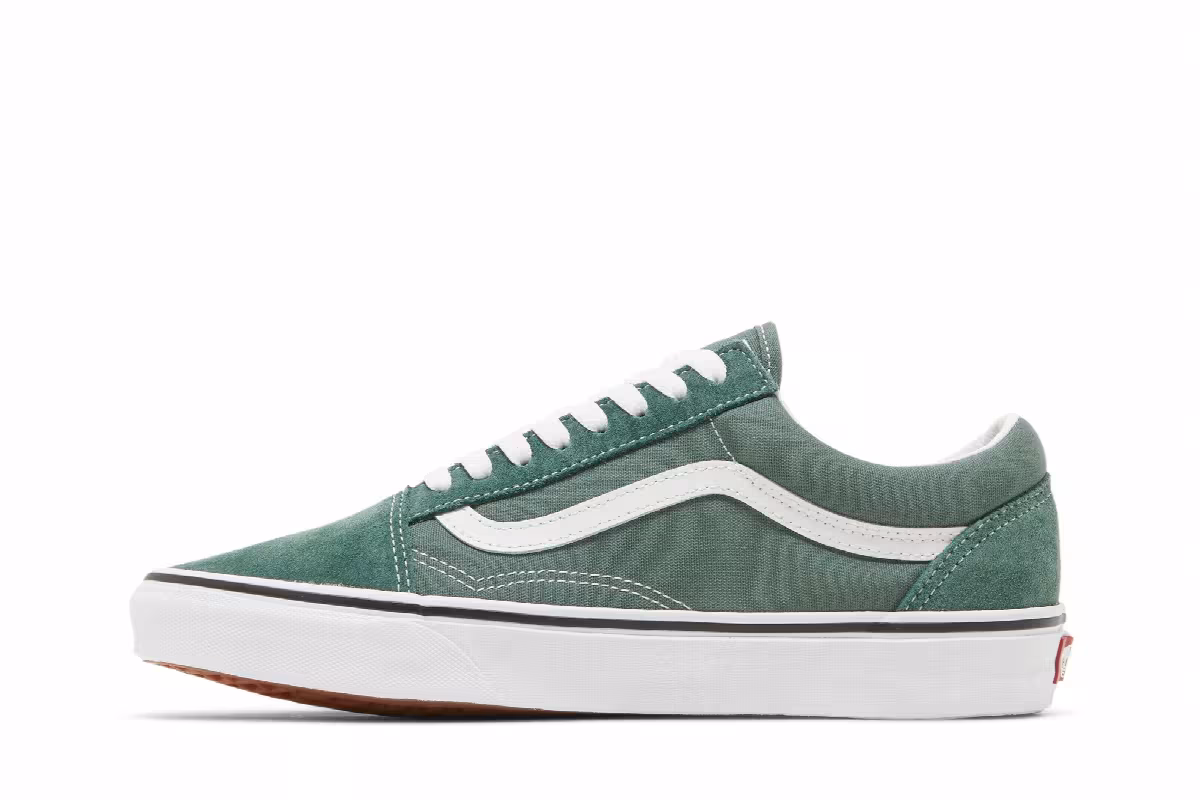 Vans Old Skool Color Theory - Duck Green, view 4