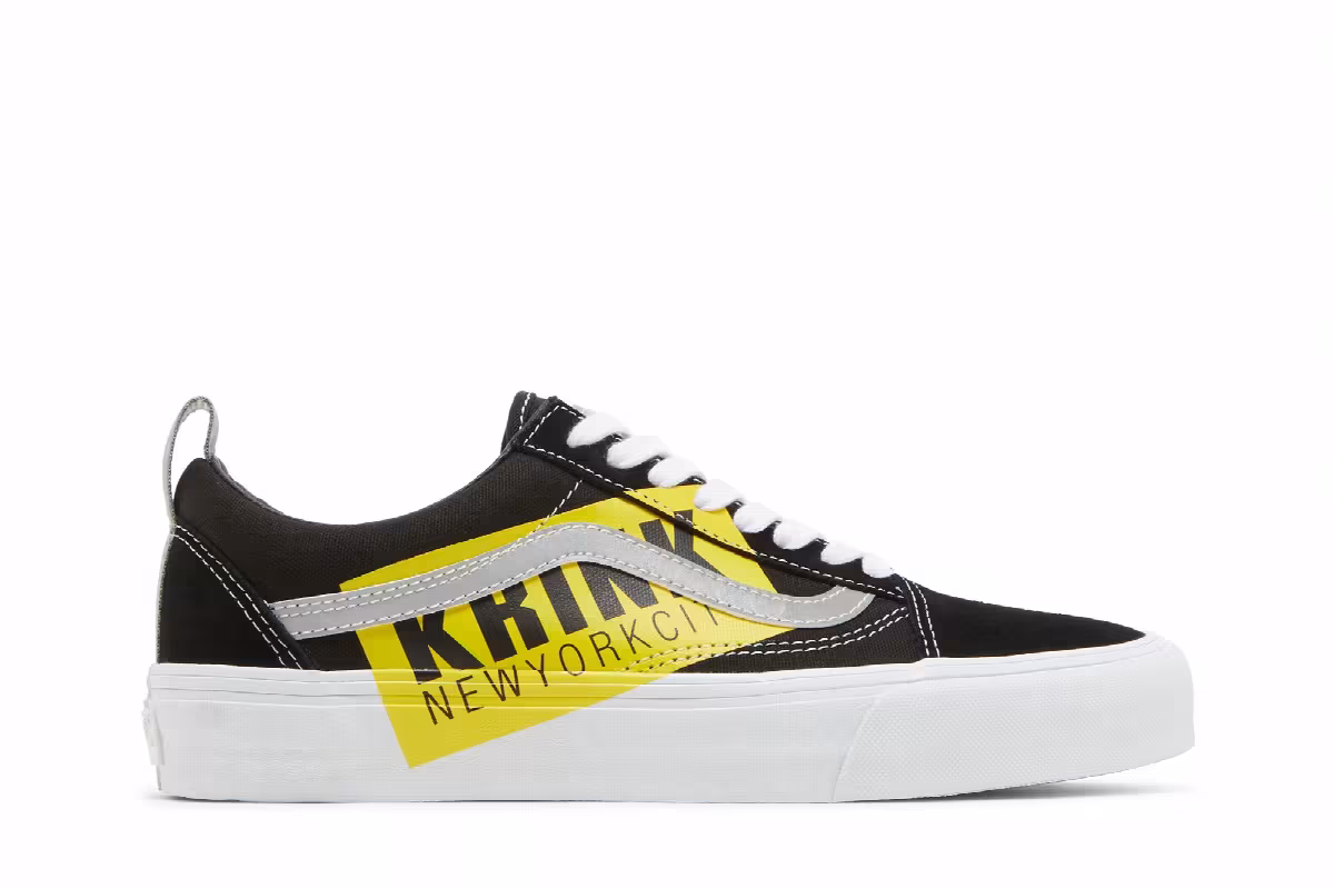 KRINK x Vans Vault Old Skool VLT LX Black, view 2