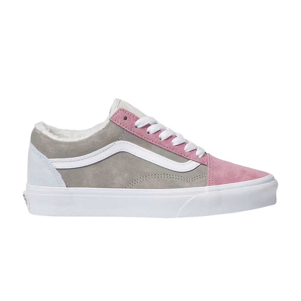 Vans Old Skool Sherpa - Pink Grey