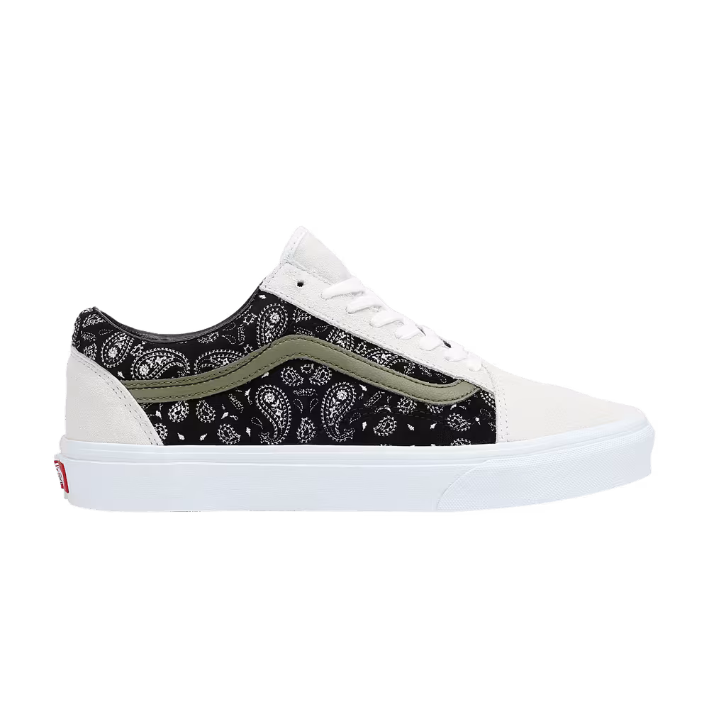 Vans Old Skool Paisley - Black White