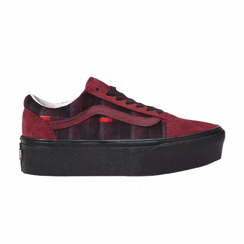 Vans Old Skool Stackform 'Velvet Plaid'
