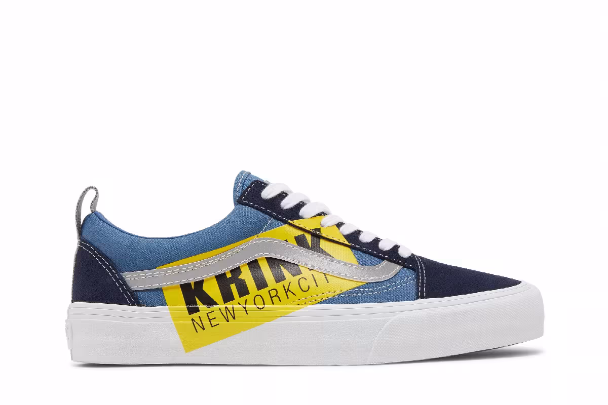 KRINK x Vans Vault Old Skool VLT LX Medium Blue, view 2