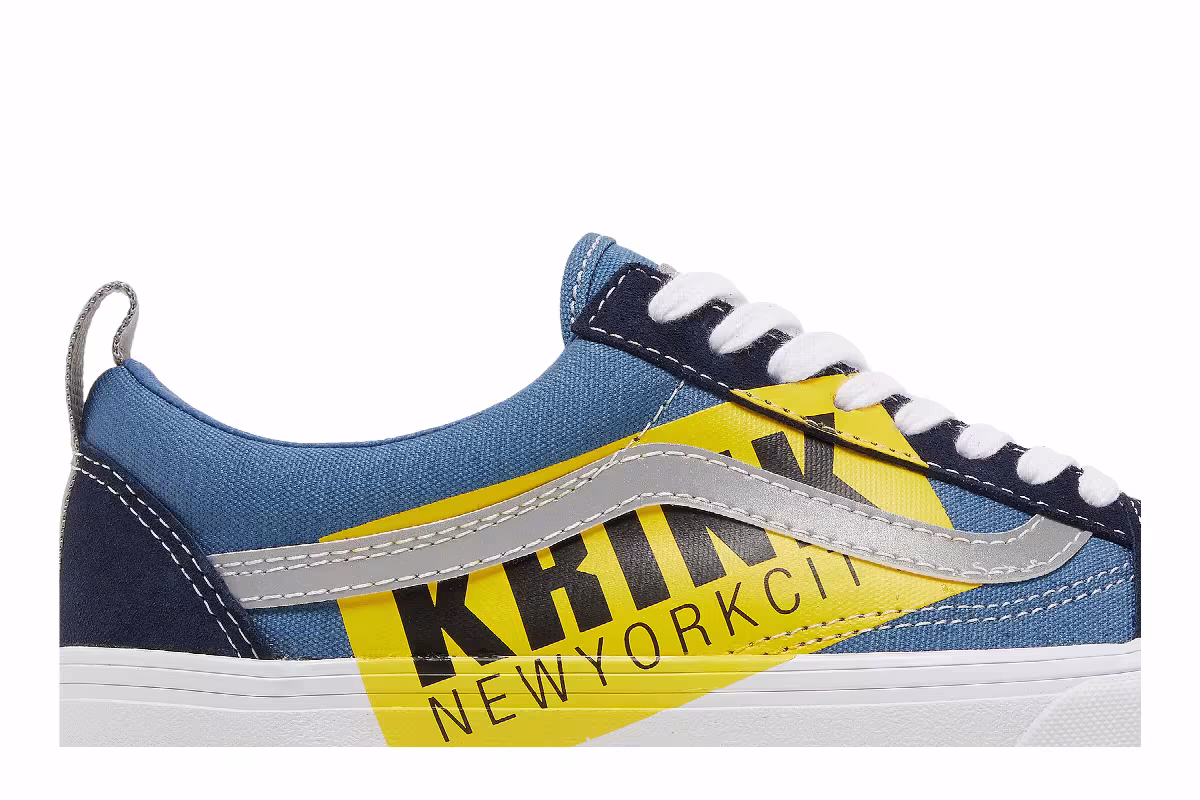 KRINK x Vans Vault Old Skool VLT LX Medium Blue, view 3