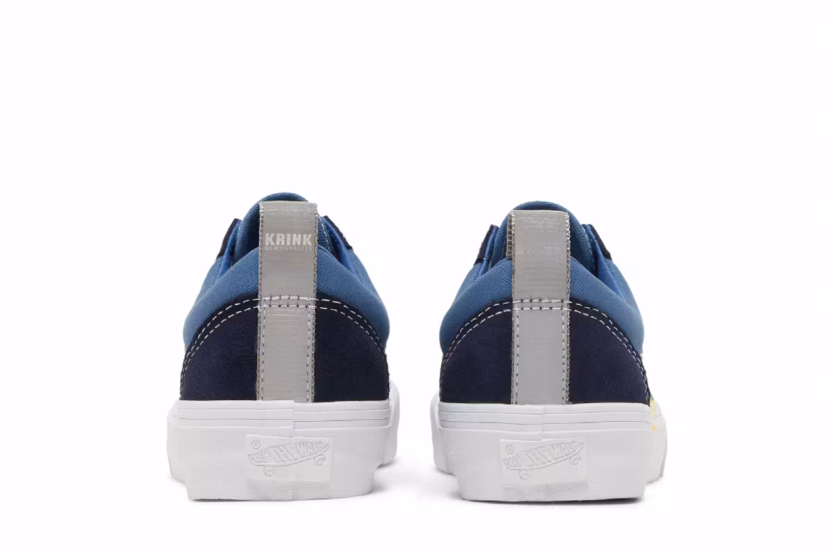 KRINK x Vans Vault Old Skool VLT LX Medium Blue, view 7