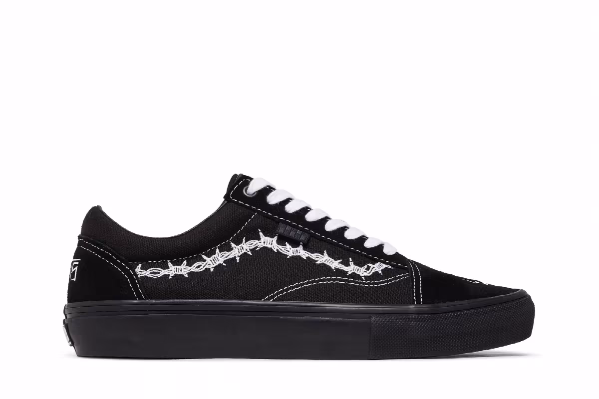 Elijah Berle x Vans Skate Old Skool Black, view 2