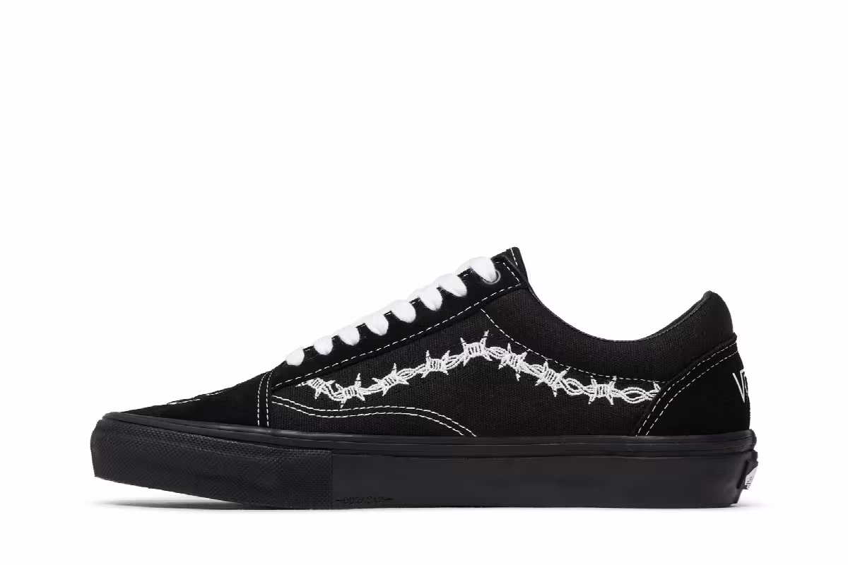 Elijah Berle x Vans Skate Old Skool Black, view 4
