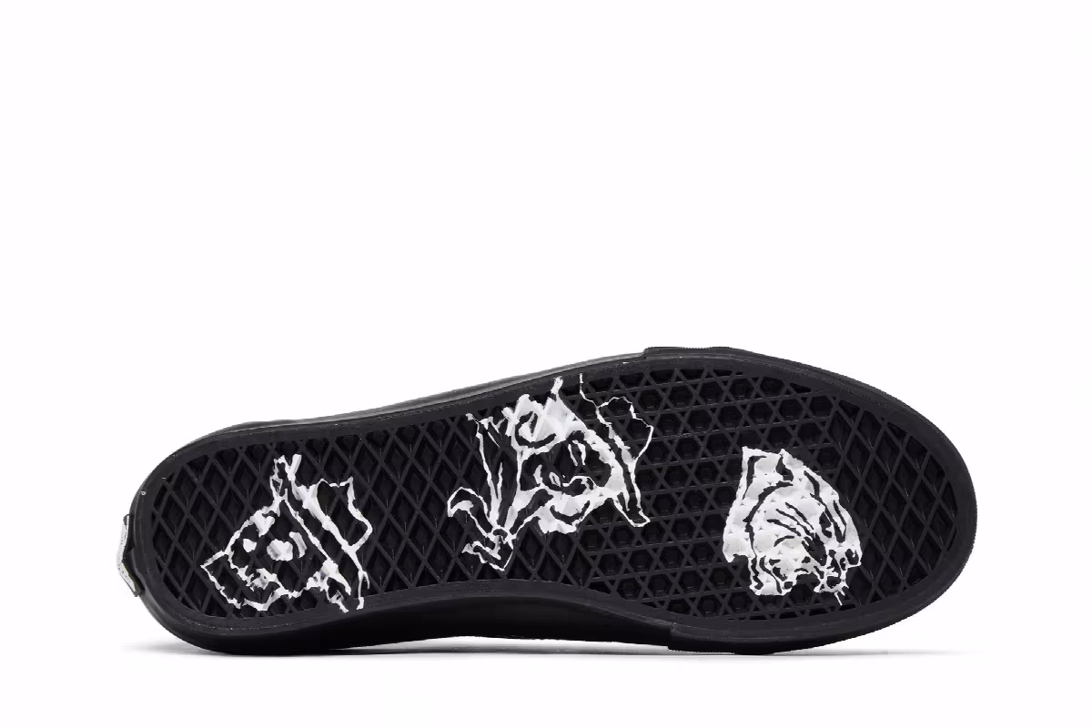 Elijah Berle x Vans Skate Old Skool Black, view 5