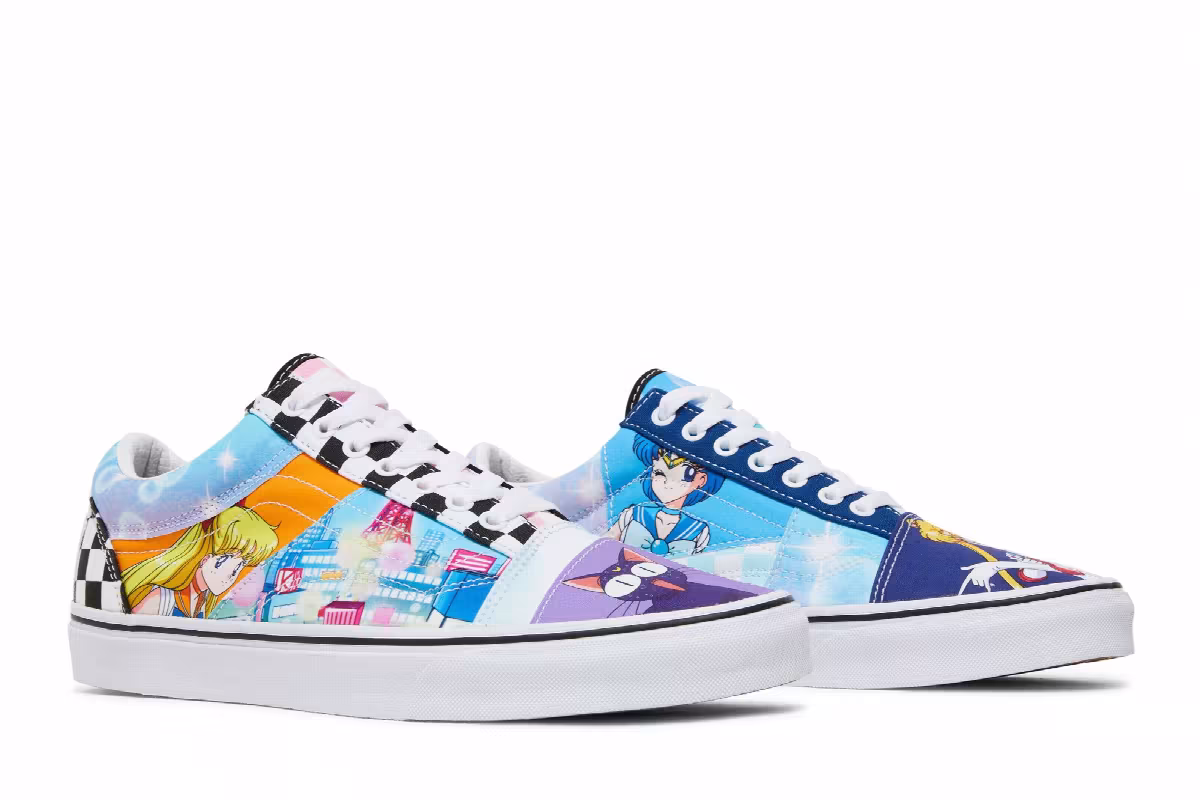 Sailor Moon x Vans Old Skool Pretty Guardian - Patchwork, view 9