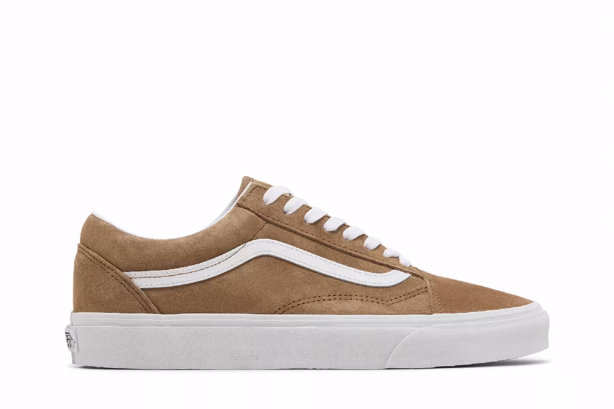 Vans Old Skool Pig Suede - Tobacco Brown, view 2