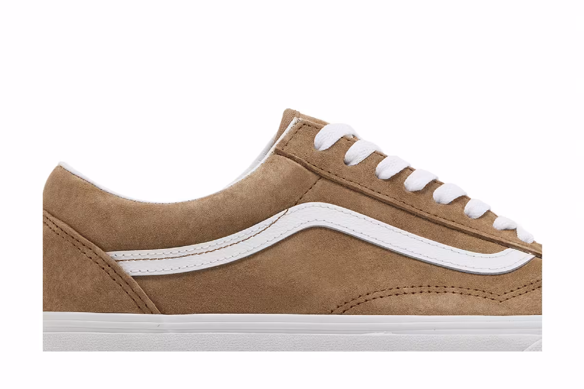 Vans Old Skool Pig Suede - Tobacco Brown, view 3